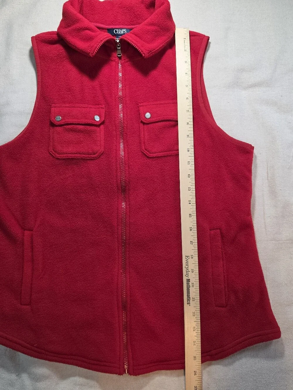Chaps cozy sleeveless